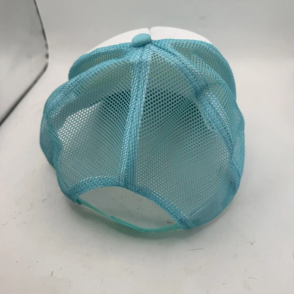 Tito's Handmade Vodka Hat Cap Snap Back Mens One Size Blue Mesh Trucker